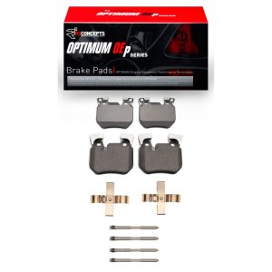 BMW 135i Brake Pads - Rear - R1 Concepts - Optimum OE - `06-`13